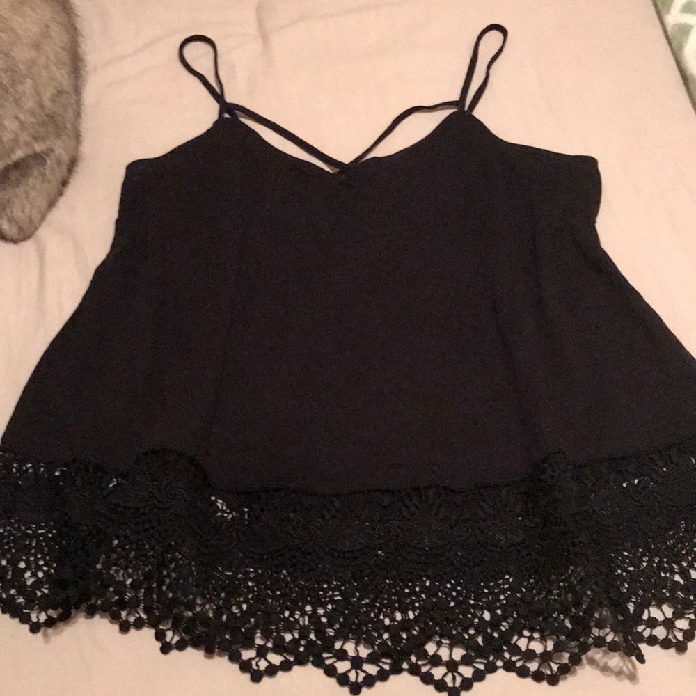 Black & Lace Cami